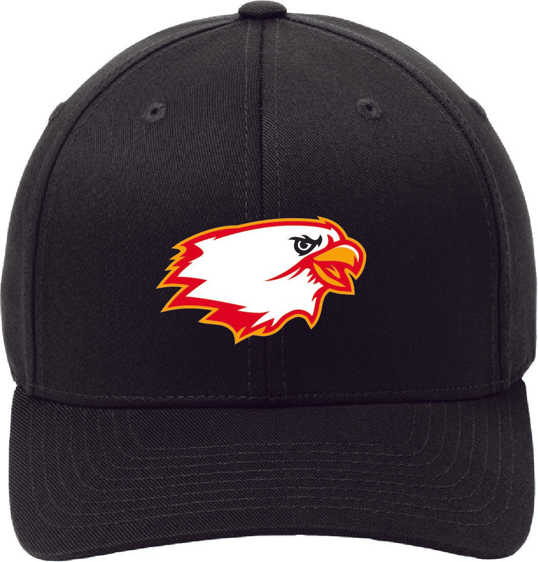 Black Falcon Head Hat