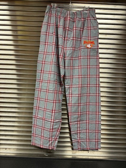 Grey Plaid PJ Pant